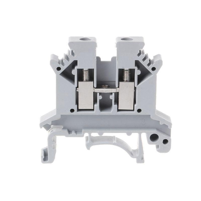 10pcs/set UK-2.5B Terminal Block Screw General Application PCB Din Rail Wiring