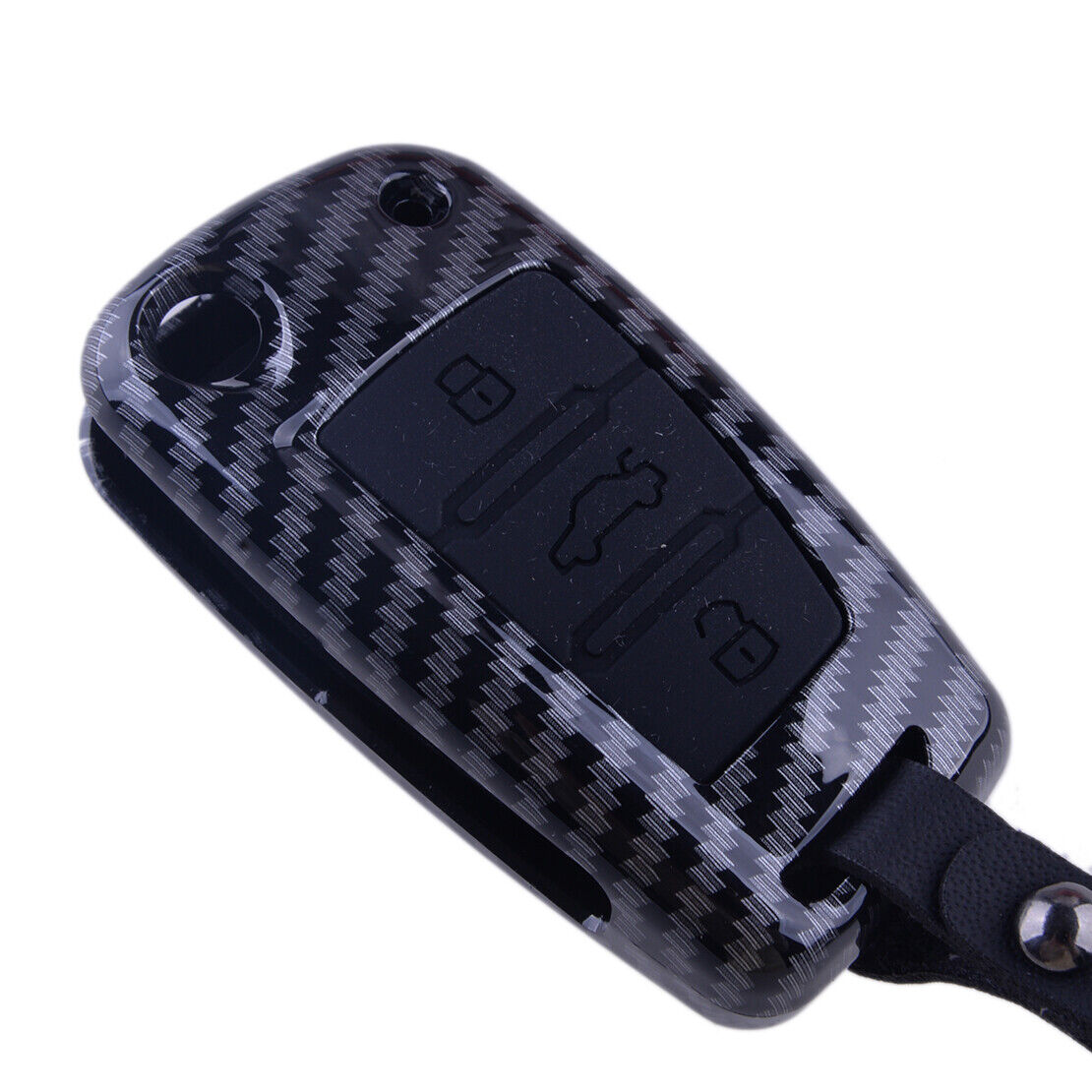 Remote Key Case Cover Shell Fit For Audi A3 A4 A5 A6 A8 Q3 Q5 Q7 S3 S4 S5 TT