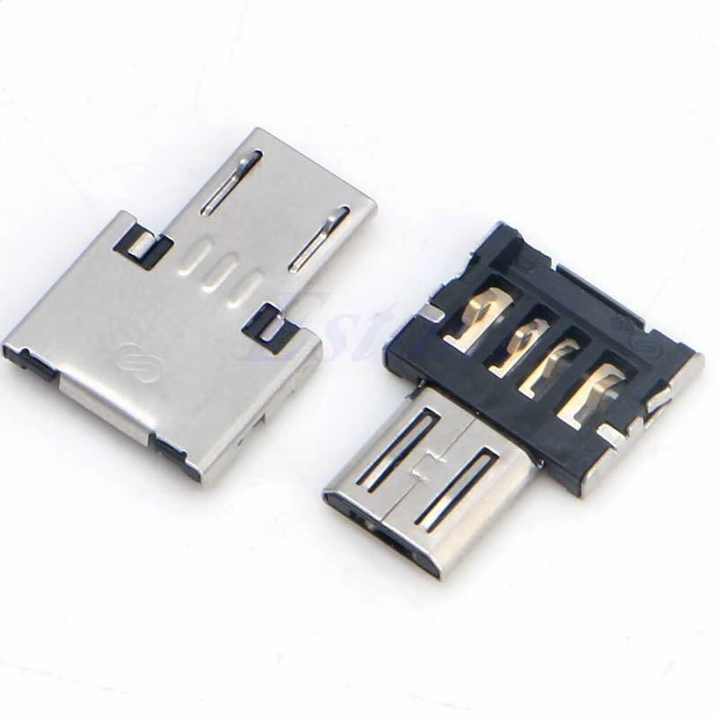 Mini Micro USB Male to USB Female OTG Adapter Converter For Android Tablet Phone