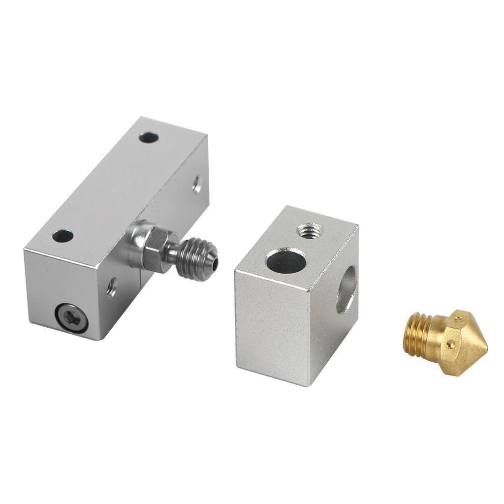Heating Block + Brass Nozzle +  Kit for  i3 / i3 Plus