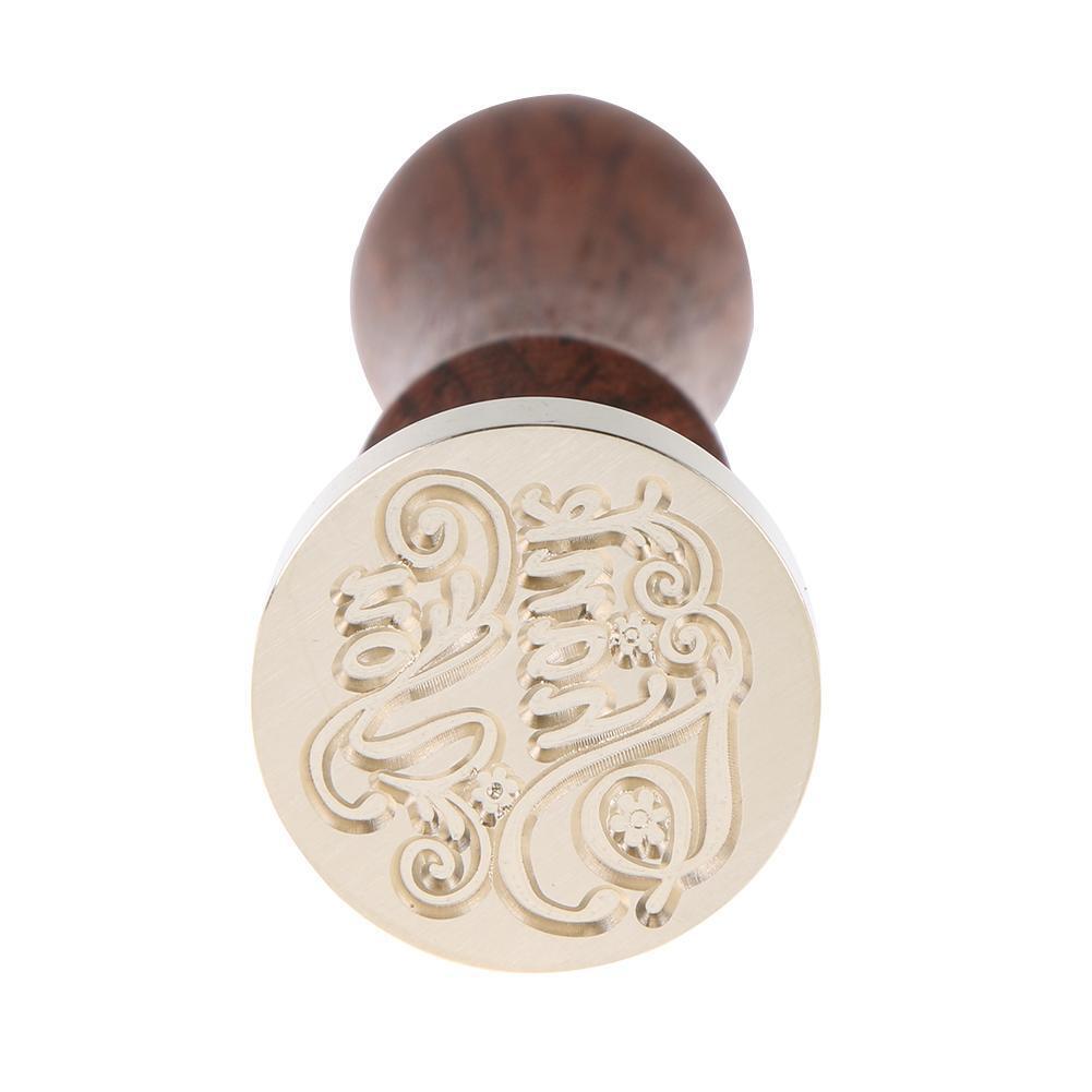 Blessing Words Wax Paint Seal Dedicated Beeswax Envelope Sealing Stamp(1)