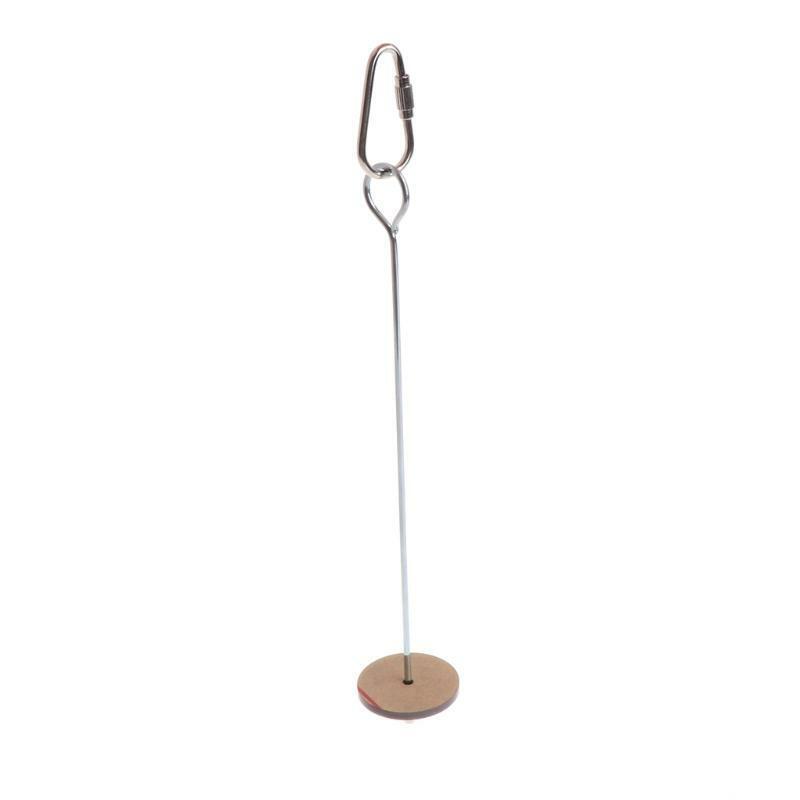Parrots Birds Food Holder Support Stainless Steel Fruit Spear Thread Meat Skewer