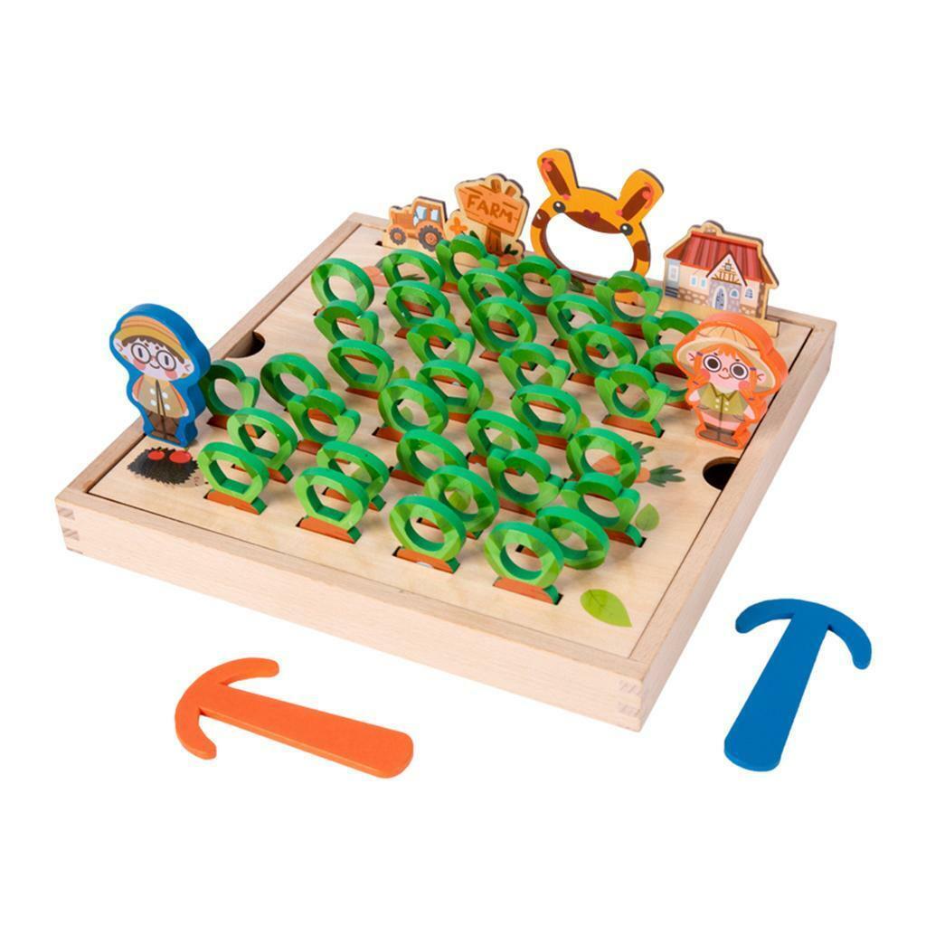 Wooden Montessori  Matching Puzzle Jigsaws for Developmental Gifts