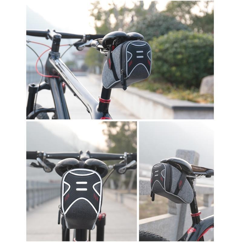 Mtb Bike Tail Bag Bag Waterproof Bicycle Saddle Bag Large Capacity Road Bag