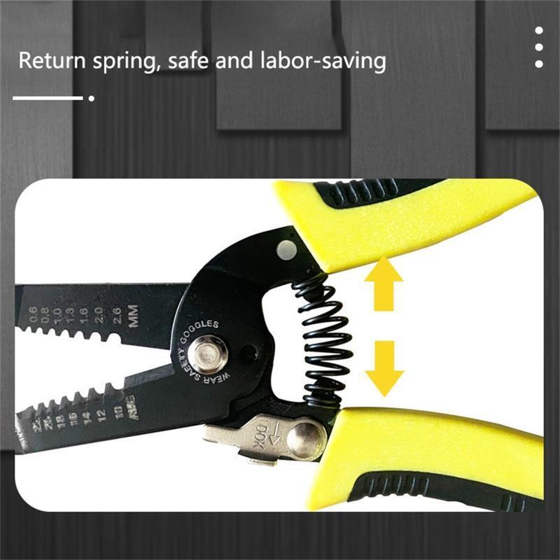 Wire Cutter / Wire Stripper Heavy Duty Wire Cutter Stripper for Iron Wire Copper