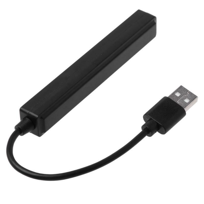 USB 2.0 3 Ports Hub With 3.5mm Sound Card Audio Output for PC Laptop Windows