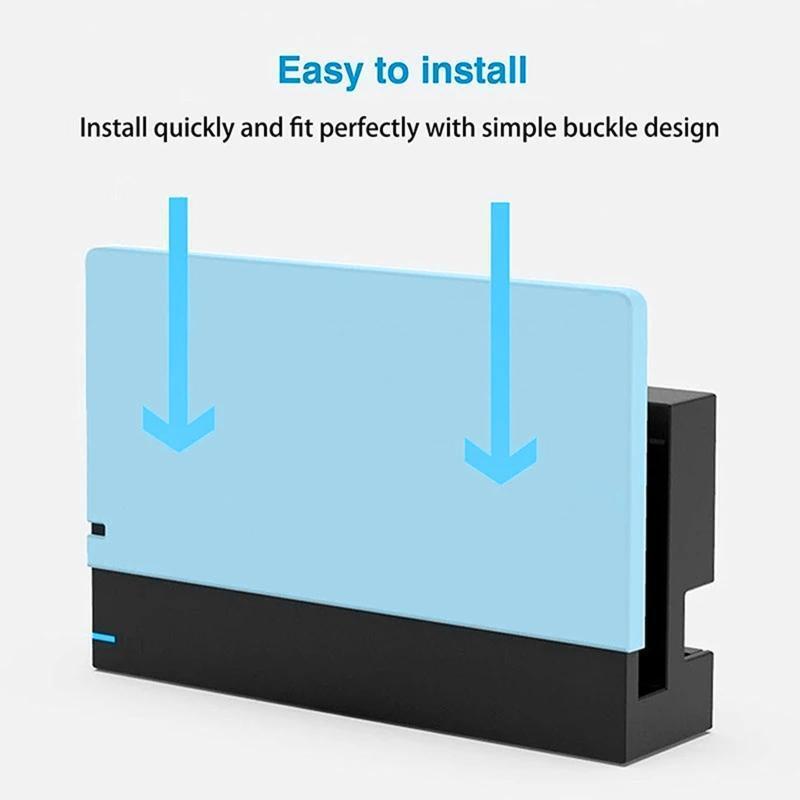 For NS Switch Host Base Console Dust-proof Case Protector Protective Cover Shell