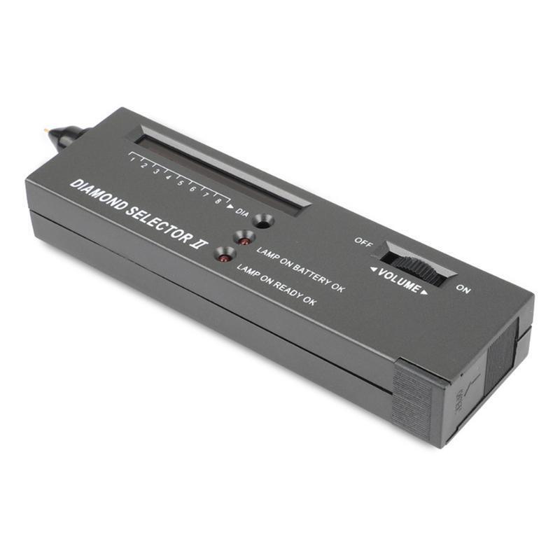 Diamond Tester Portable Diamond Detective Test with Gem Jeweler Test Tool Loupe
