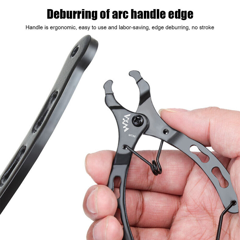 VXM Bike Chain Quick Link Tool with Hook Pliers MTB Cycling Chain Clamp (B)