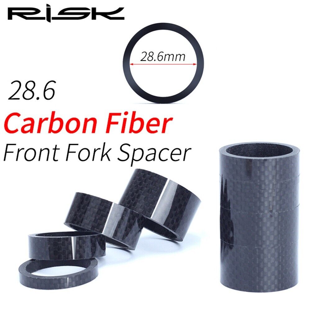 RISK 3/5/10/15/20mm Bike Front Fork Washer Set Bicycle Stem Headset Spacer
