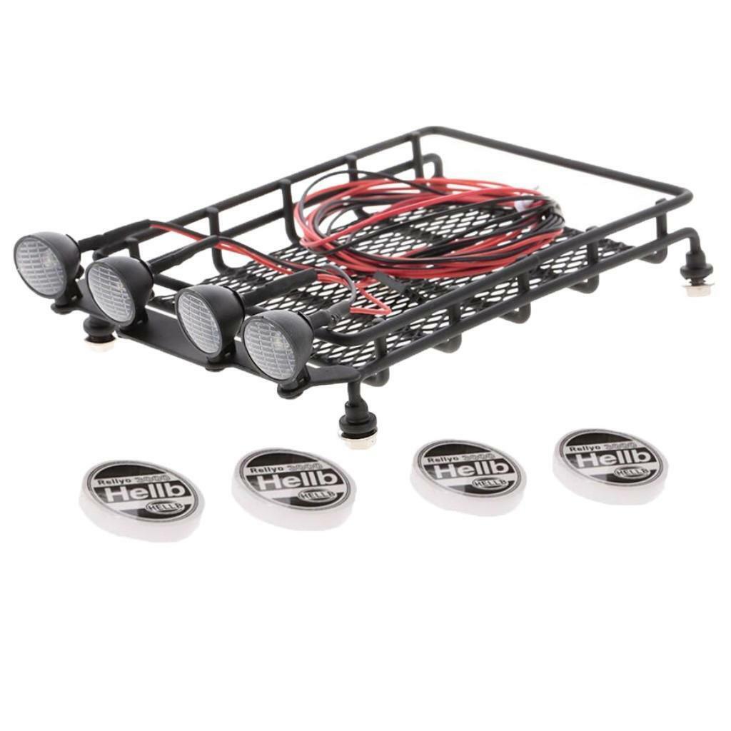 155*110*40mm  Roof Rack w/ Round  & Lampshade /10 RC Car