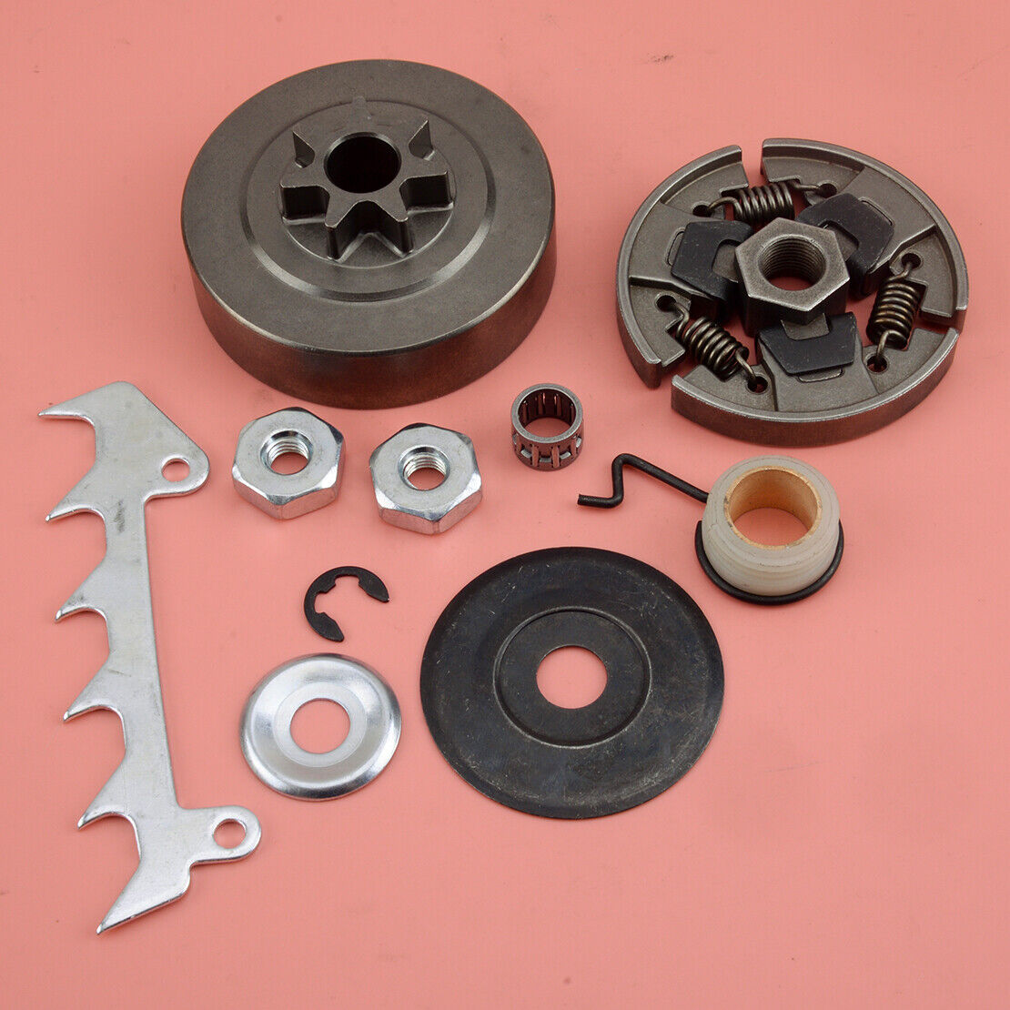 Clutch Drum Sprocket Washer set Fit For Stihl MS250 025 MS230 023 MS210 021