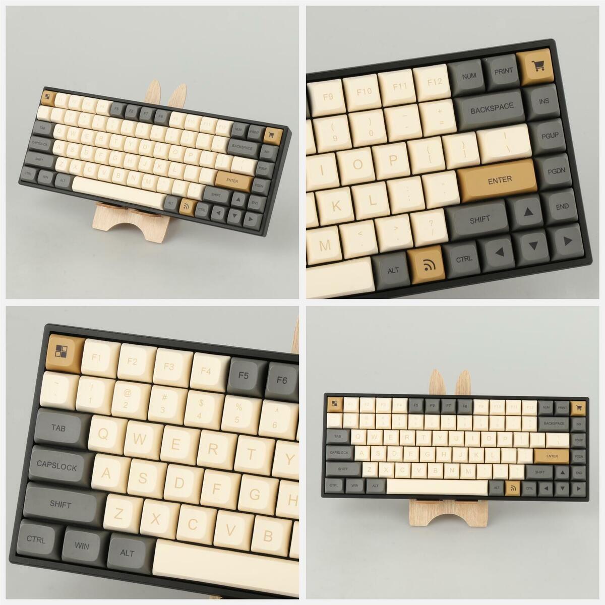 125-Key PBT  Mechanical Keyboard  for Desktop Computer Laptop