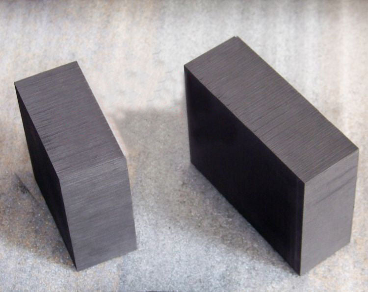 High Purity 99.9% Graphite Ingot Block 100x100x20mm for Smooth Surface
