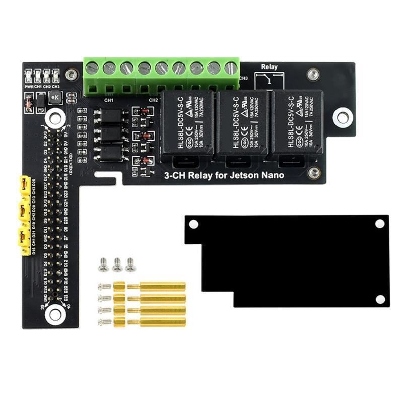 Jetson Nano Optocoupler Isolation Quality 3 Channel Relay Expansion Board