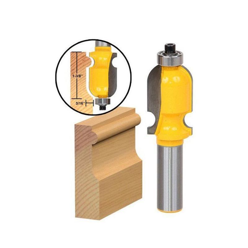1/2'' Shank Closet Door Top Milling Cutter 5x Convex Router Bits for Woodworking