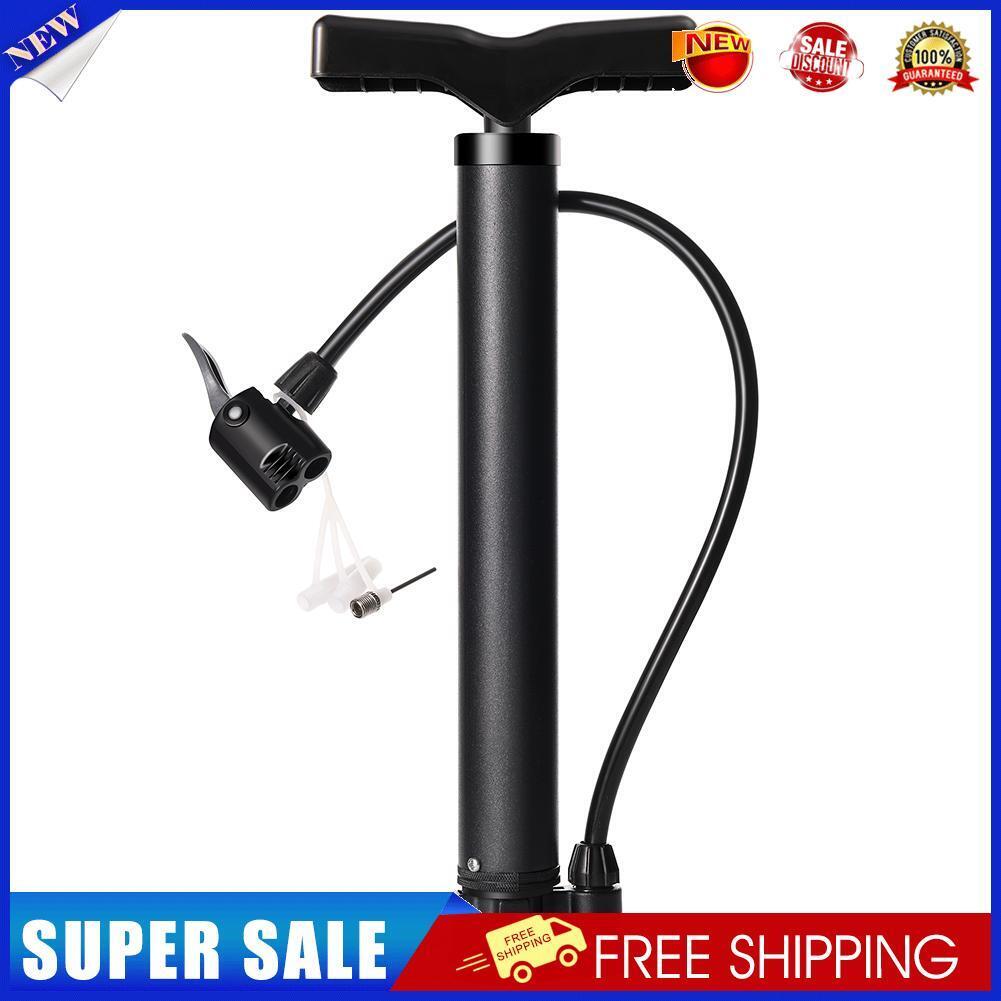 Bike Inflatable Tire Pump 120PSI Bicycle Basketball Motorcycle Air Inflator