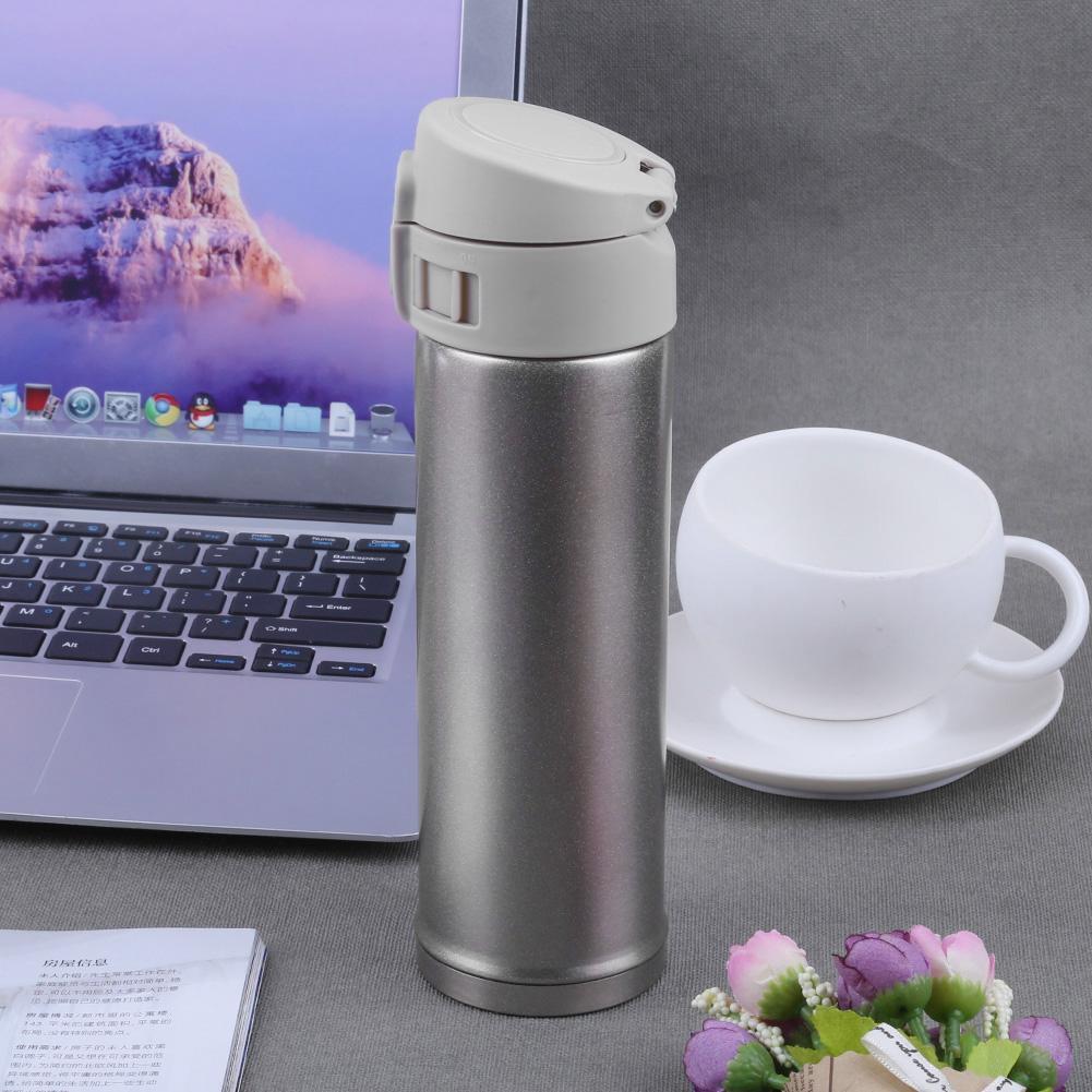 500ml Stainless Steel Insulated Thermal Cup Vacuum Coffee Mug Drink Bottle
