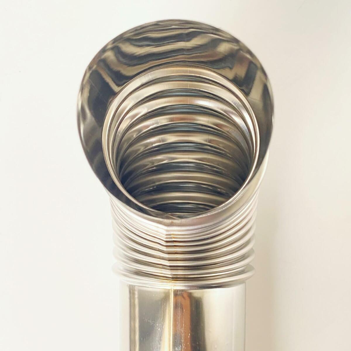 2.36 inch Stove  Elbow Camping Chimney Outdoor Connector Bend Tube Joint