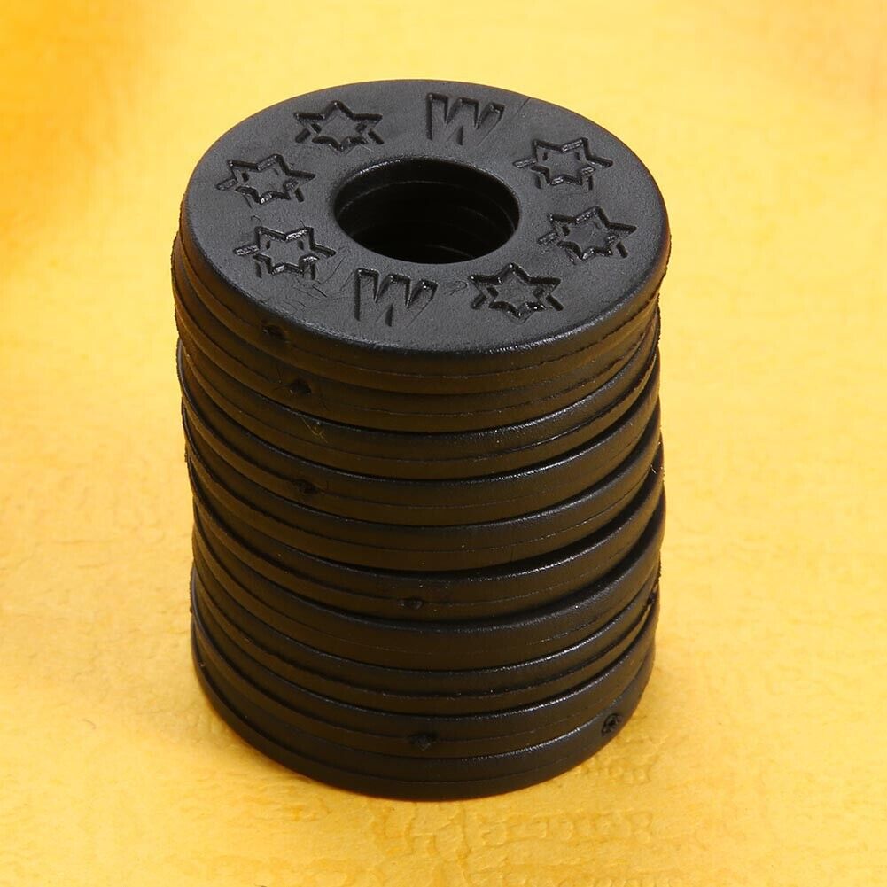 10pcs Rubber Guitar Strap Locks Blocks for Acoustic Electric Guitar Bass