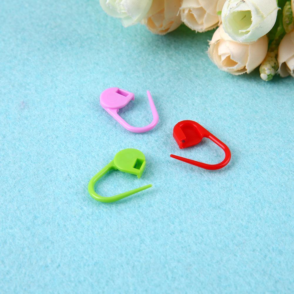 120pcs/Box 10 Colors Knitting Accessories Crochet Locking Stitch Markers