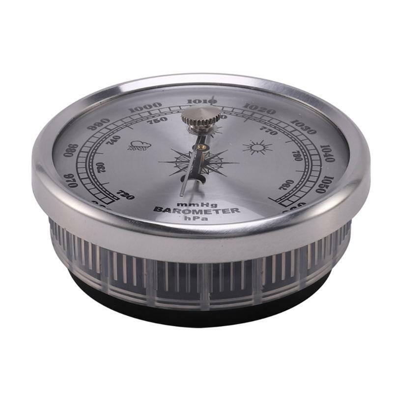 Barometer Thermometer Easy Use Dial Type Barometric Pressure Hygrometer Measure