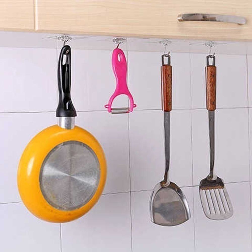 15Pcs New Strong Bathroom Home Sucker Wall Hanger Non Trace Hooks Sticky
