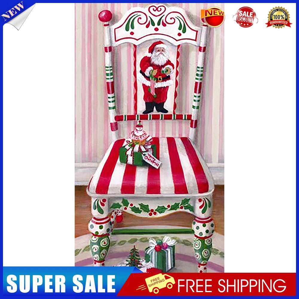Diamond Painting Happy Christmas Chair Full Round Drill Rhinestone Kit