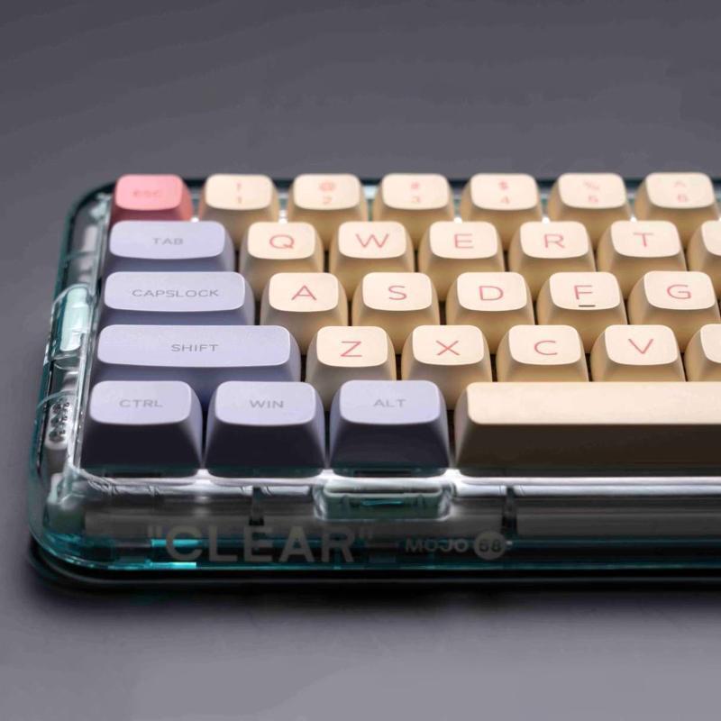 128Key Dye Sublimation Keycap XDA Profile Marshmallow Mechanical Keyboard Keycap