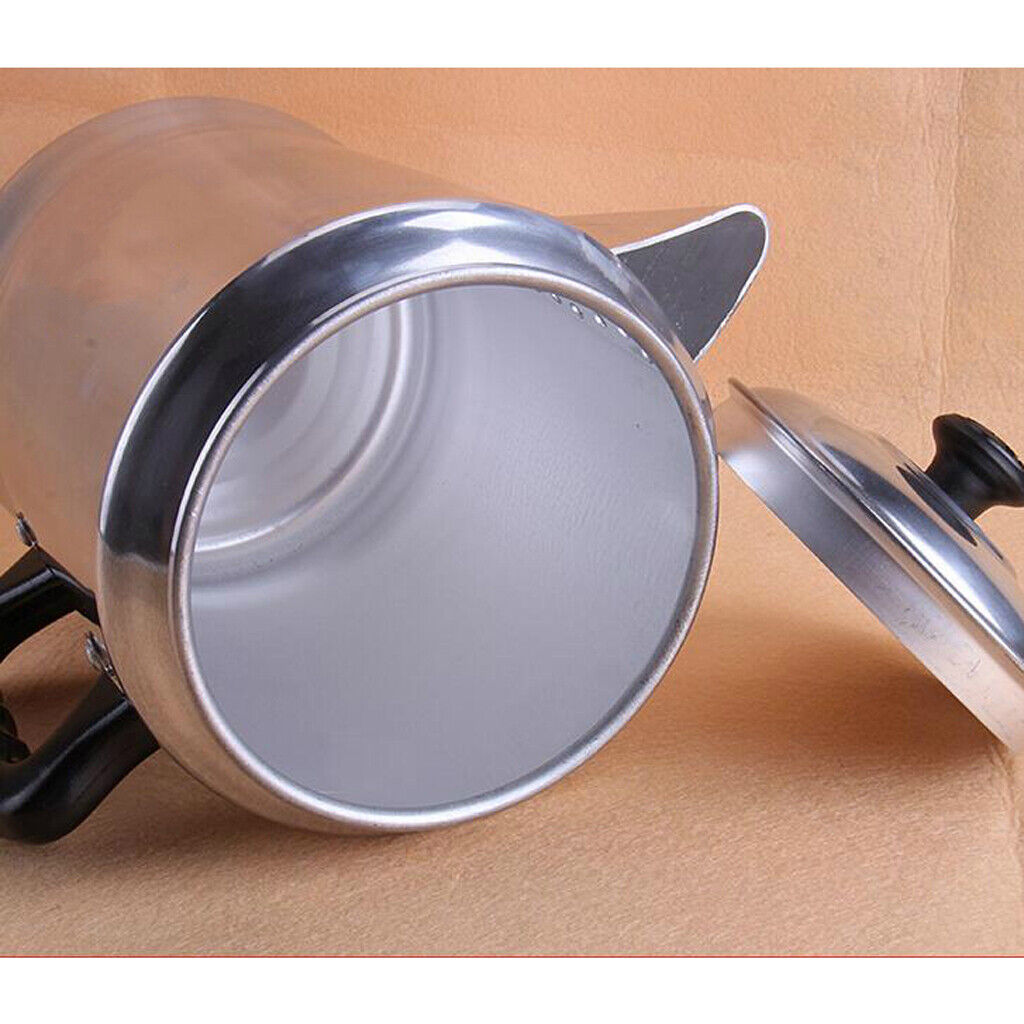 Aluminum Latte Coffee Percolator Pot  Tea Water Kettle Coffee Maker 3L