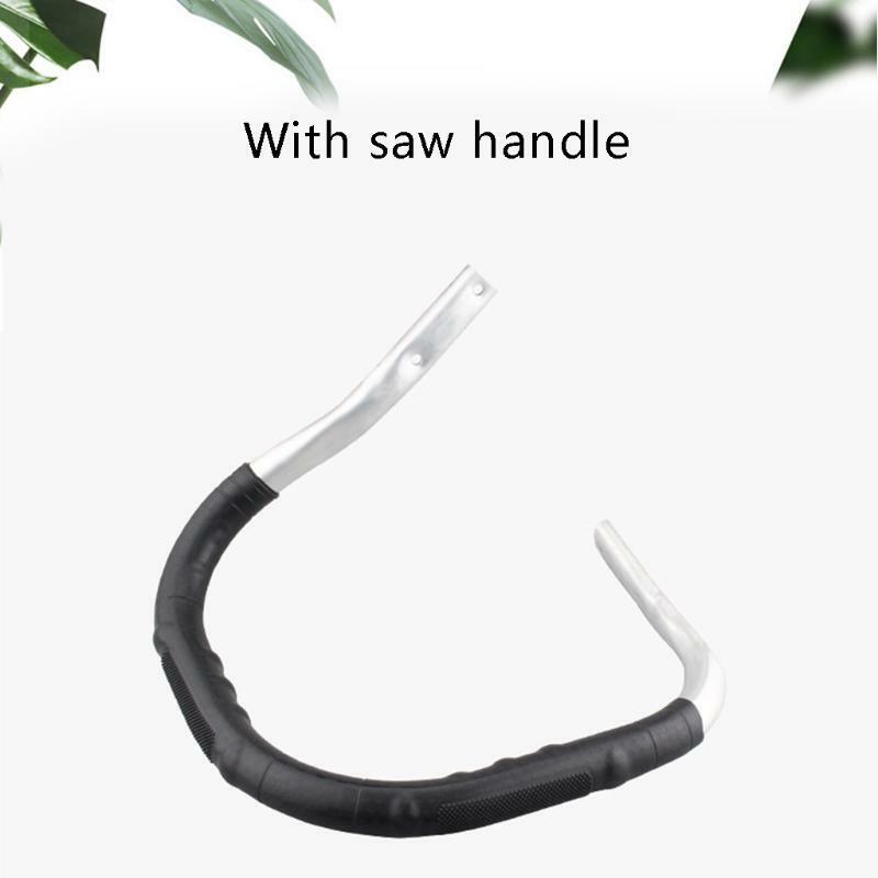 Chain Saw Logging Saw 52/58 Handle Aluminum Metal 25x25.5x25x16cm Black