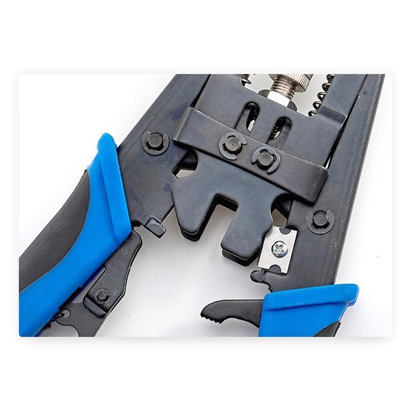 Coax Cable Crimper Adjustable Crimping Plier for F BNC RCA RG58 RG59 RG6