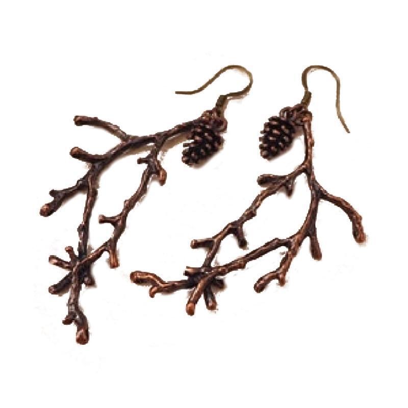 Tree Branch Earrings Christmas Deer Antler Fishhook Earring Creative Jewelry