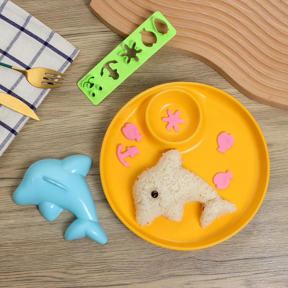 Tools Bunny Dolphin Cartoon Sushi Tool Embossing Moulds Sushi Mould Rice Mold