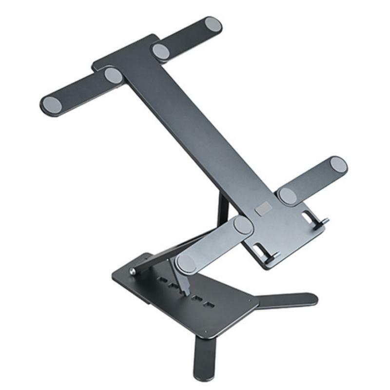 Adjustable Stand Laptop Phone Cooling Holder Foldable Aluminum Riser Anti-slip