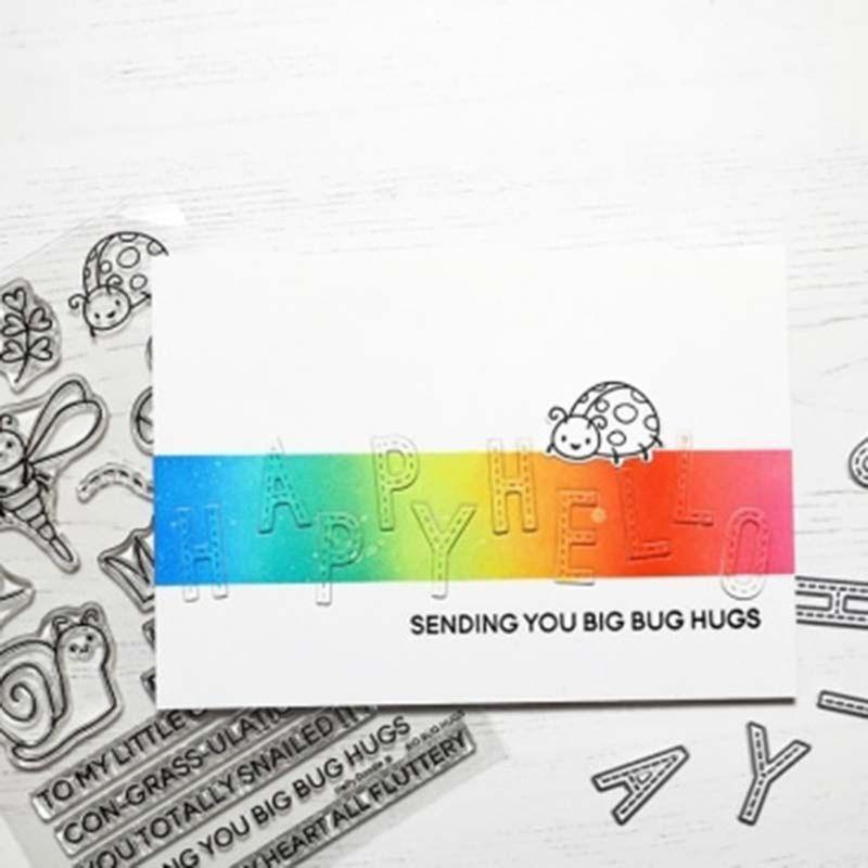Letters DIY Metal Cutting Dies Stencil Scrapbooking Album Paper Card Craft Decor