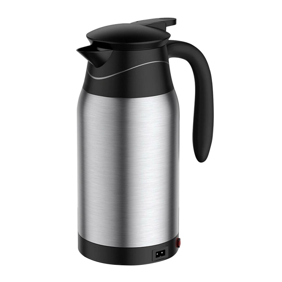 Stainless Steel Car Kettle Boiler Travel 12V/24V Tea 1L   Camping