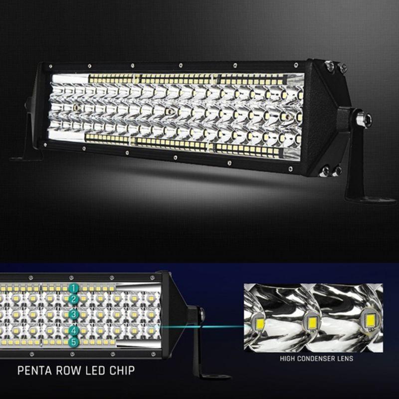LED Light Bar Work Light 804W 22inch Off Road 4x4 Car Led Lamp Lightbar Flood