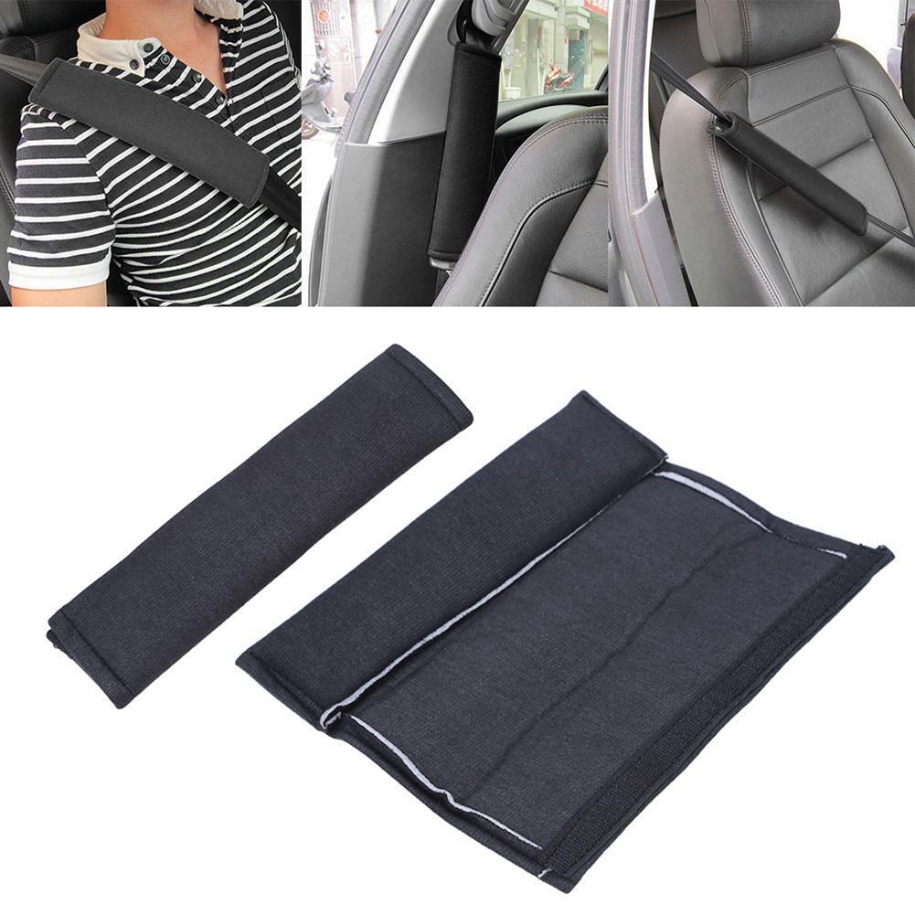 3x2pcs Shoulder Cover Cushion Car Seat Belt Pad Strap Safety Belt