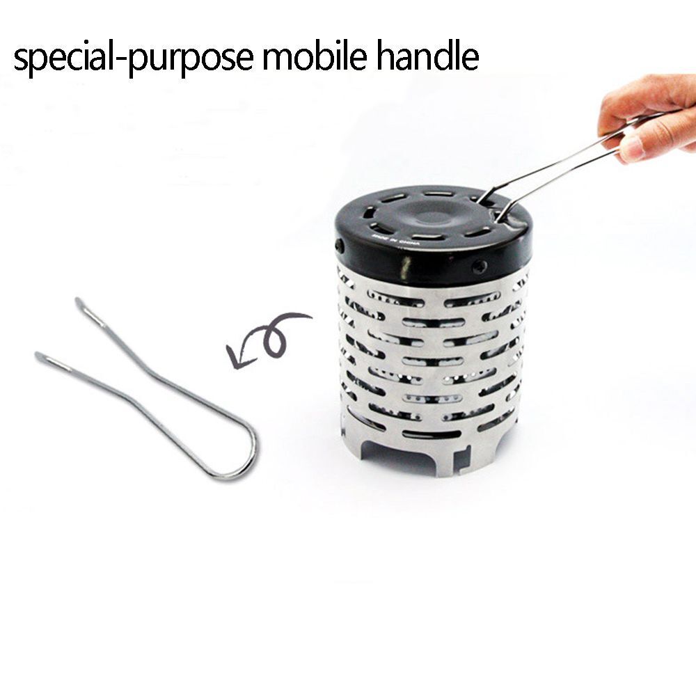 Stainless Steel Mini Heater Camping Equipment Warmer Stove Heating Stove
