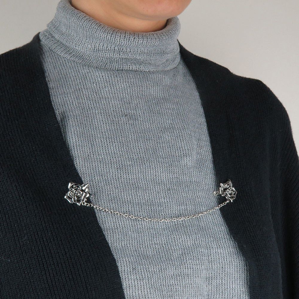 Blouse Pin Shirt Collar Clips Shawl Brooch Cardigan Clip Duck Clip Clasps