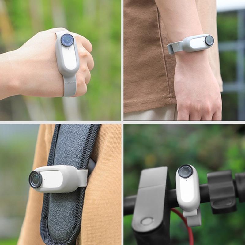 Water-proof Strap Silicone Cover for 360 GO 2 Wristband Backpack Strap Camera