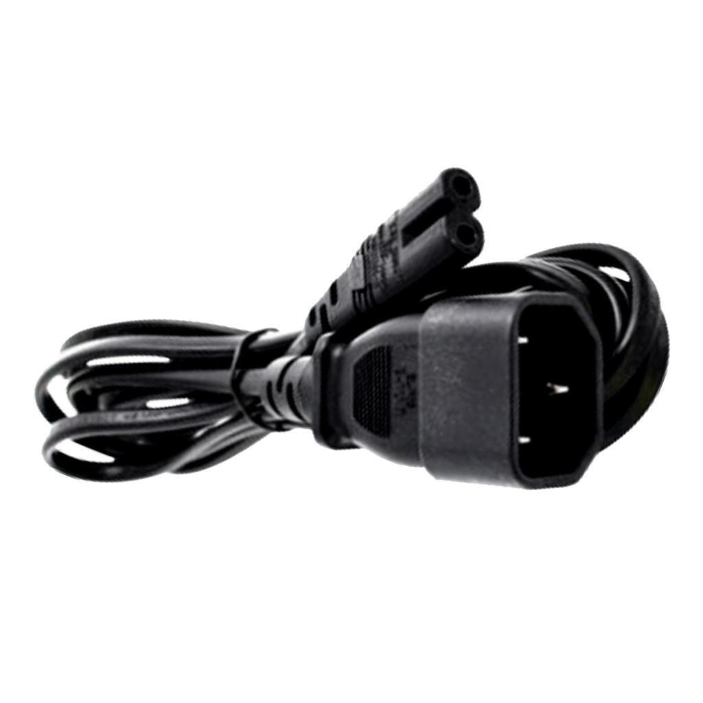 9.25 inch IEC 320 C14 to C7 F/M Computer AC Power Adapter Extension Cable