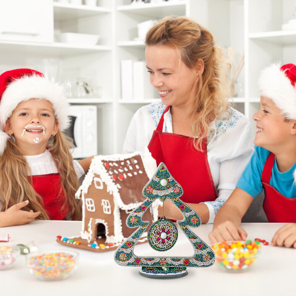 Crystal Christmas Tree Craft DIY Diamond Painting Kit Home Decor (SDS04)