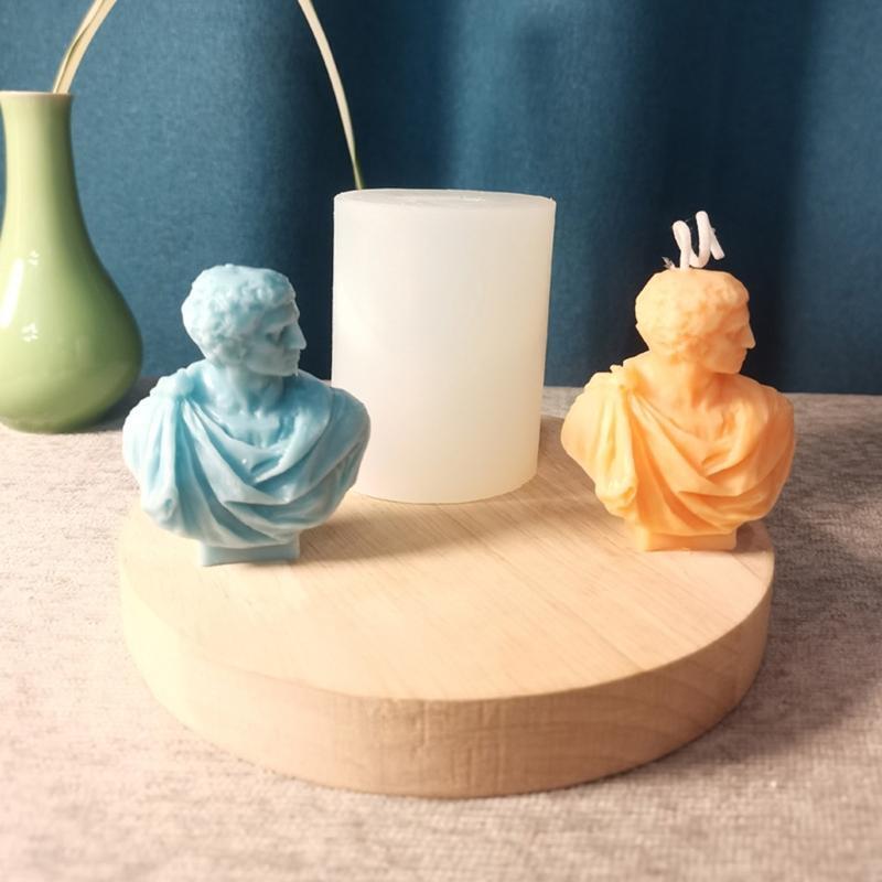 Silicone Mold for DIY Candle Ornament Soap Mould Handicrafts Making Tool