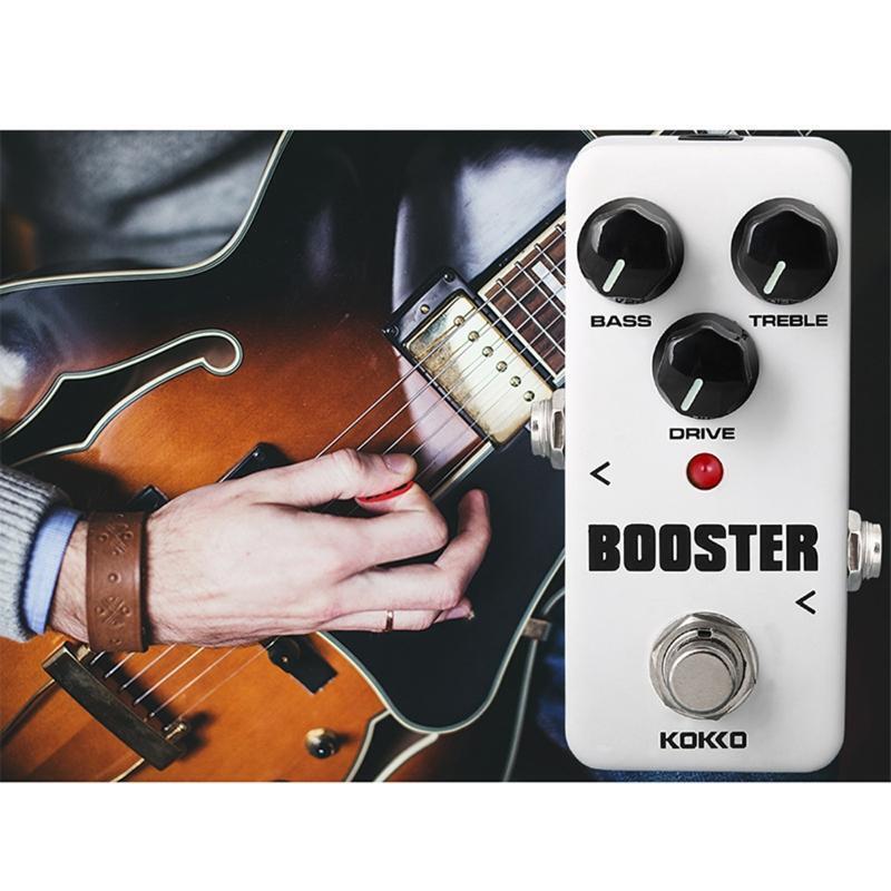 True Bypass KOKKO Electric Guitar Effect Pedal Full Metal Shell (BOOSTER)