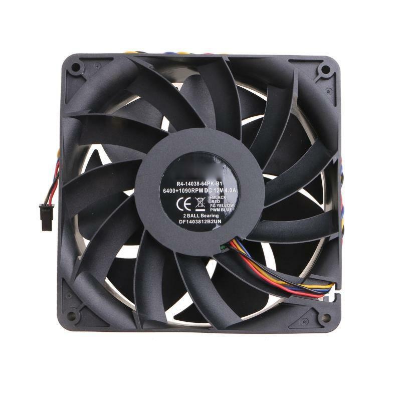 6000rpm for Computer Case R4-14038-64PK-B1 4p Cooling Fan 12V 43.2W Cooling Fans