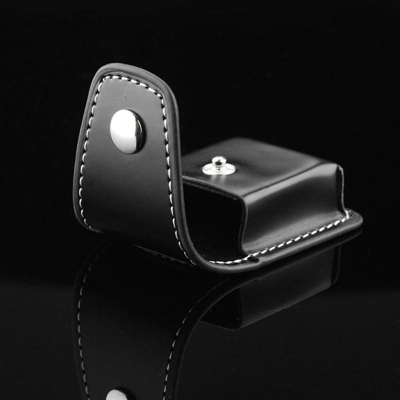 PU Leather Lighters Bag Windproof Oil Lighters Protective Cover Pouch Storage