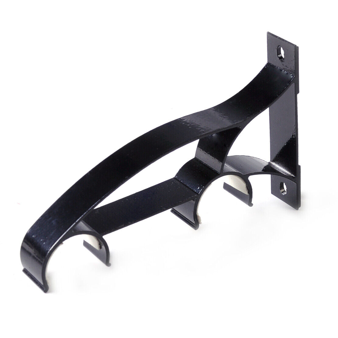 2 Aluminum Curtain Drapery Rods Support Bracket Holder fit for 25mm Drape Li