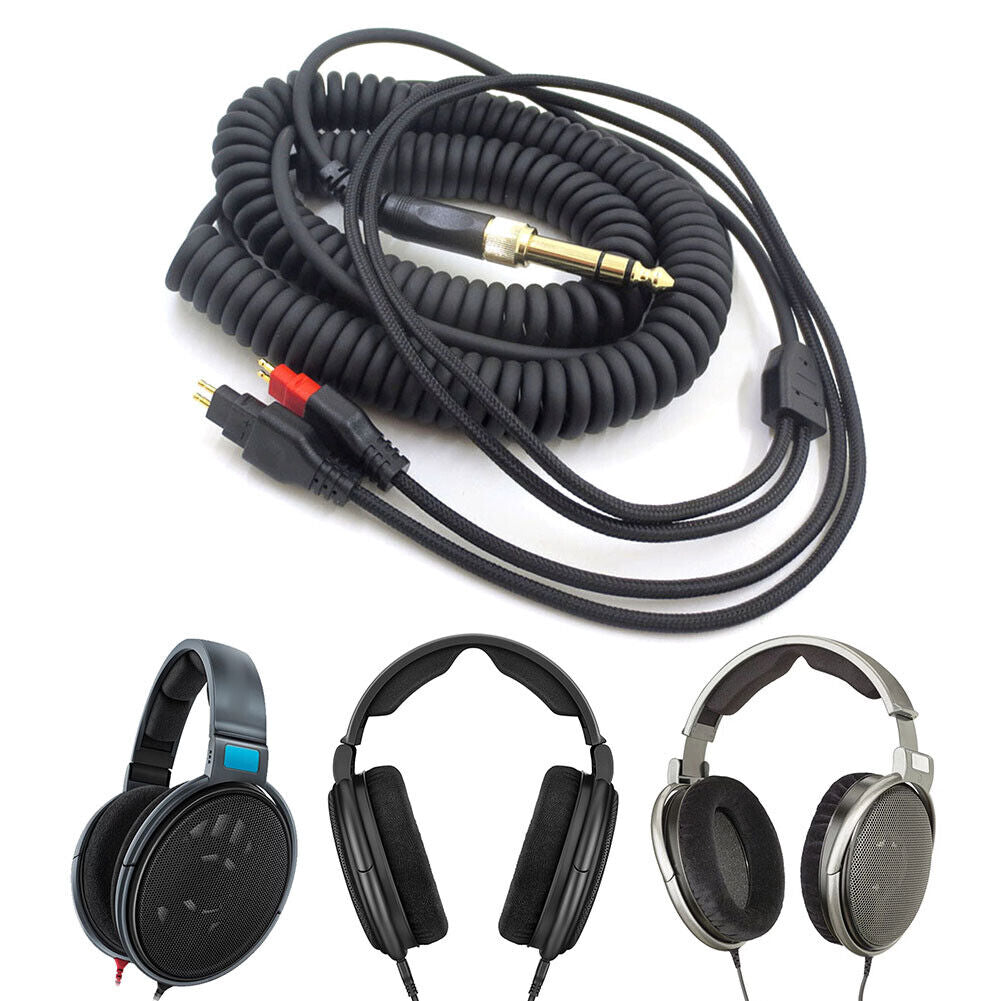 3.5mm 6.35mm Adapter Audio Cable for Sennheiser HD660S HD650 Headphones